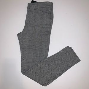 EXPRESS dressy plaid leggings